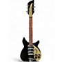 Used 2009 Rickenbacker 325C58 Black and Gold Hollow Body Electric Guitar Black and Gold