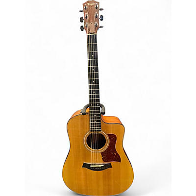 Used 2009 Taylor 110CE Natural Acoustic Electric Guitar