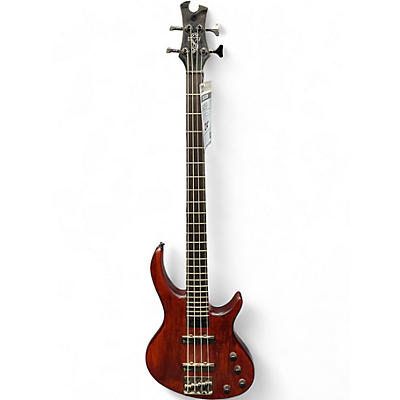 Used 2009 Tobias Toby Standard IV Burgundy Electric Bass Guitar