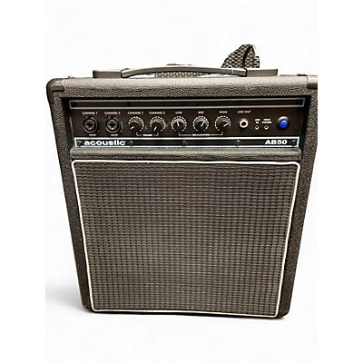 Used 2010 Acoustic AB50 50W 1x10 Bass Combo Amp