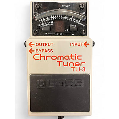 Used 2010 BOSS TU3 Chromatic Tuner Pedal