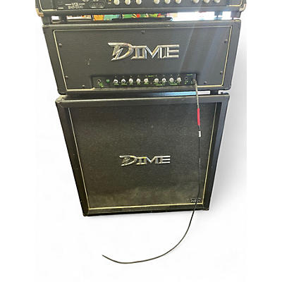 Used 2010 Dime Amplification Dimebag D100 120W HALF STACK Guitar Stack