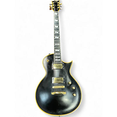 Used 2010 ESP Eclipse II Standard BLACK TUX Solid Body Electric Guitar