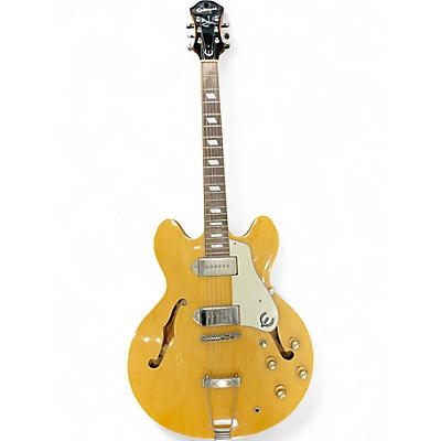 Used 2010 Epiphone Casino Natural Hollow Body Electric Guitar