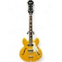 Used 2010 Epiphone Casino Natural Hollow Body Electric Guitar Natural