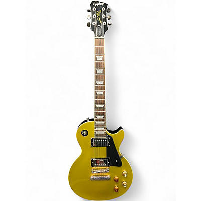 Used 2010 Epiphone Custom shop Joe Bonamassa Les Paul Metallic Gold Solid Body Electric Guitar