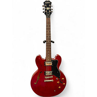 Used 2010 Epiphone Dot Cherry Hollow Body Electric Guitar