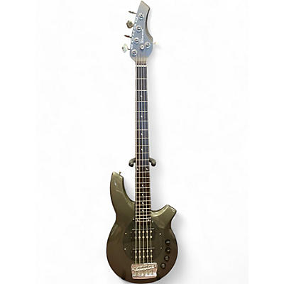 Ernie Ball Music Man Used 2010 Ernie Ball Music Man Bongo 5 HH Gunmetal Gray Electric Bass Guitar