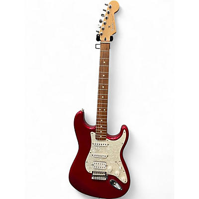 Used 2010 Fender 48TH ST FAT STRAT TRADITIONAL Candy Apple Red Solid Body Electric Guitar
