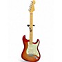 Used 2010 Fender American Deluxe Stratocaster HSS SUNSET METALLIC Solid Body Electric Guitar SUNSET METALLIC