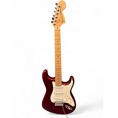 Used 2010 Fender American Special Stratocaster Candy Apple Red Metallic Solid Body Electric Guitar