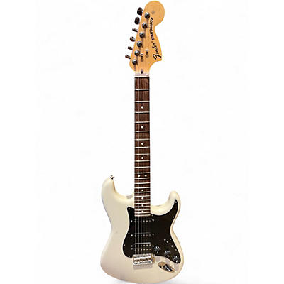Used 2010 Fender American Special Stratocaster HSS Olympic White Solid Body Electric Guitar