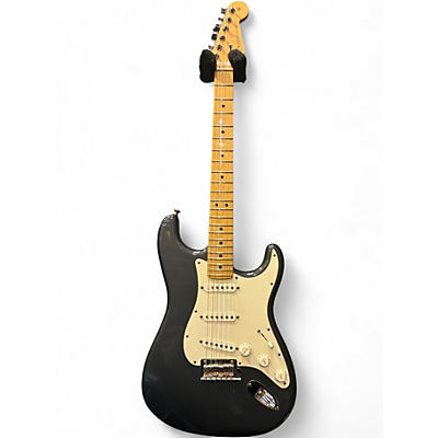 Used 2010 Fender American Standard Stratocaster Charcoal Frost Metallic Solid Body Electric Guitar