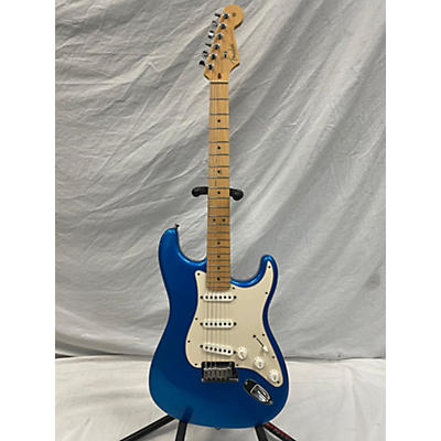 Fender Used 2010 Fender American Standard Stratocaster Metallic Aqua Marine Solid Body Electric Guitar