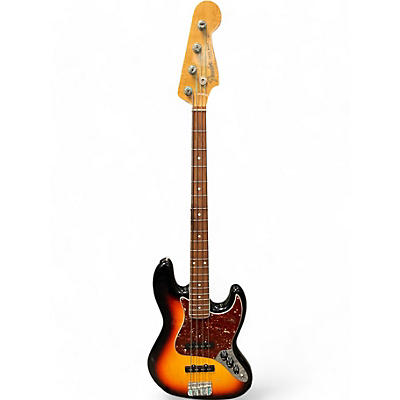 Used 2010 Fender CUSTOM SHOP 1964 JAZZ BASS NOS 2 Color Sunburst Electric Bass Guitar