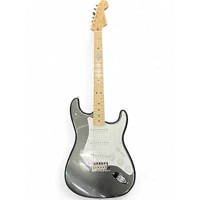 Used 2010 Fender CUSTOM SHOP CLAPTON STRATOCASTER Silver Solid Body Electric Guitar