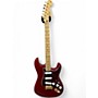 Used 2010 Fender DELUXE STRATOCASTER Candy Apple Red Solid Body Electric Guitar Candy Apple Red