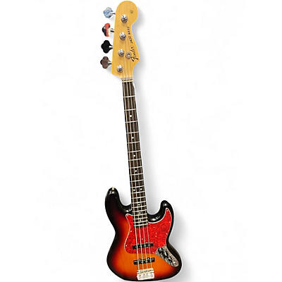 Used 2010 Fender Highway One Jazz Bass 3 Color Sunburst Electric Bass Guitar