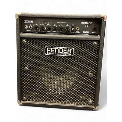 Used 2010 Fender Rumble 30 30W 1x10 Bass Combo Amp