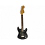 Used 2010 Fender Standard Stratocaster HSS Black Solid Body Electric Guitar Black