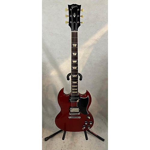 Gibson Used 2010 Gibson 1961 Reissue SG Red Solid Body Electric Guitar Red