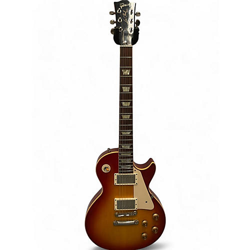 Gibson Used 2010 Gibson LES PAUL CUSTOM SHOP R8 Cherry Sunburst Solid Body Electric Guitar Cherry Sunburst