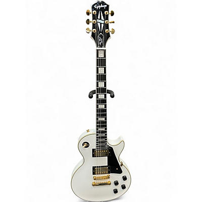 Used 2010 Gibson Les Paul  Alpine White Solid Body Electric Guitar