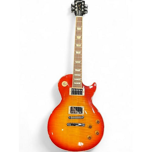 Used 2010 Gibson Les Paul Standard Heritage Cherry Solid Body Electric Guitar Heritage Cherry