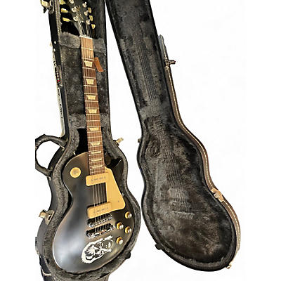 Used 2010 Gibson Les Paul Studio '60s Tribute P90  Black Solid Body Electric Guitar