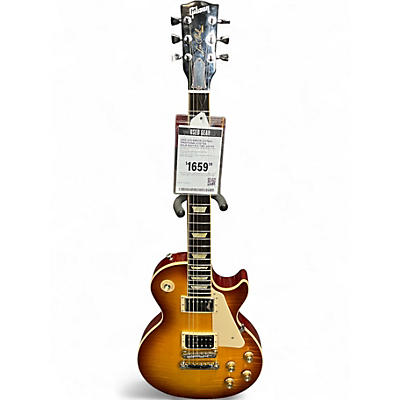 Used 2010 Gibson Les Paul Traditional Iced Tea Solid Body Electric Guitar