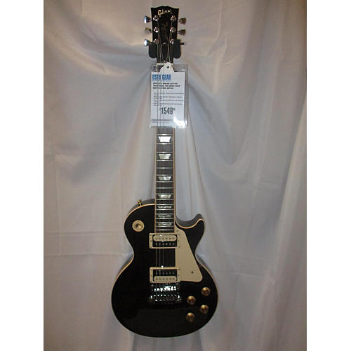 Gibson Used 2010 Gibson Les Paul Traditional Pro Ebony Solid Body Electric Guitar Ebony