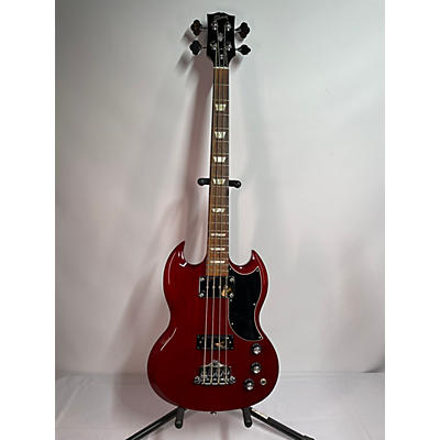 Gibson Used 2010 Gibson SG Bass Heritage Cherry Electric Bass Guitar