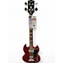 Used 2010 Gibson SG Bass Heritage Cherry Electric Bass Guitar Heritage Cherry