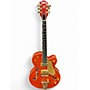 Used 2010 Gretsch Guitars G6120T-59 Vintage Select Edition '59 Chet Atkins Hollowbody  Vintage Orange Stain Hollow Body Electric Guitar Vintage Orange Stain