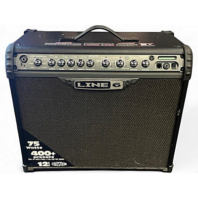 Used 2010 Line 6 Spider III 75 1x12 75W Guitar Combo Amp