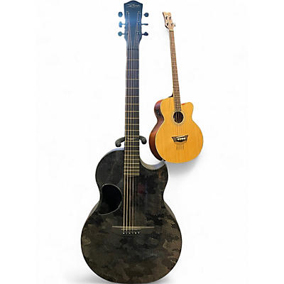 Used 2010 McPherson SABLE CARBON FIBER Acoustic Electric  Guitar Camo Acoustic Electric Guitar