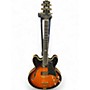 Used 2010 PEERLESS RENAISSANCE CUSTOM 40TH ANNIVERSARY SUNBURST Hollow Body Electric Guitar SUNBURST
