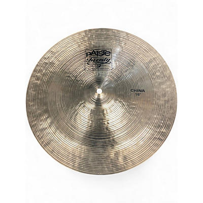 Used 2010 Paiste 16in Twenty China Cymbal