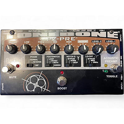 Used 2010 Radial Engineering PZ-PRE ACOUSTIC PREAMP & CONTROL CENTER Effect Processor