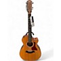 Used 2010 Taylor 354CE Natural 12 String Acoustic Electric Guitar Natural