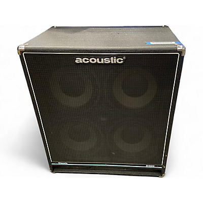 Used 2010s Acoustic B410C 4X10 400W Bass Cabinet
