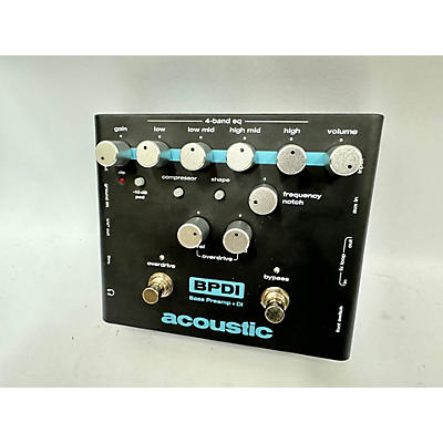 Acoustic Used 2010s Acoustic BPDI Bass Preamp & Direct Box Bass Effect Pedal