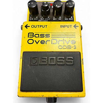 Used 2010s BOSS ODB3 Bass Overdrive Bass Effect Pedal
