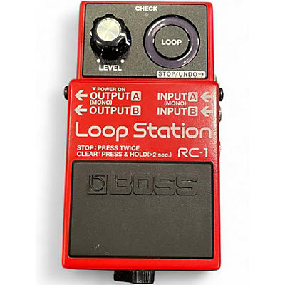 Used 2010s BOSS RC1 Loop Station Pedal