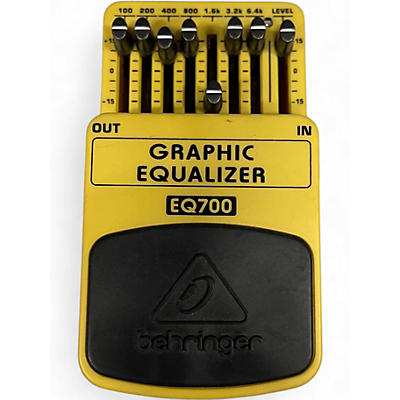 Used 2010s Behringer EQ700 Graphic Equalizer 7-Band EQ Pedal