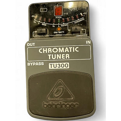 Used 2010s Behringer TU300 Chromatic Tuner Pedal