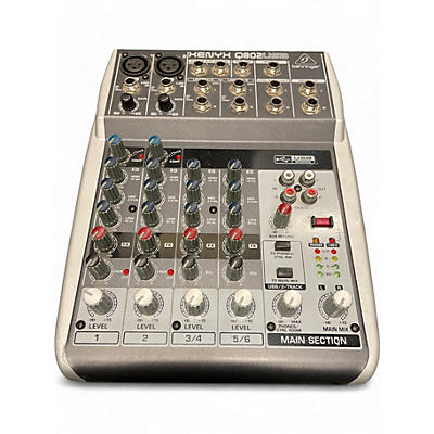 Behringer Used 2010s Behringer XENYX Q802USB Unpowered Mixer