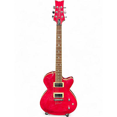 Used 2010s Daisy Rock Rock Candy Special Atomic Pink Solid Body Electric Guitar