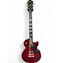 Used 2010s Epiphone Les Paul Studio Wine Red Solid Body Electric Guitar Wine Red