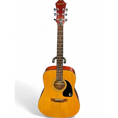 Used 2010s Epiphone PR200 Natural Acoustic Guitar